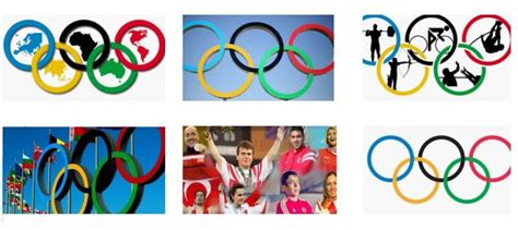 olimpiyat simgesinin renkleri